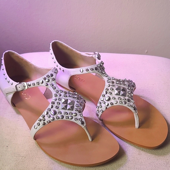Joan & David Dakath studded sandals - Picture 1 of 7